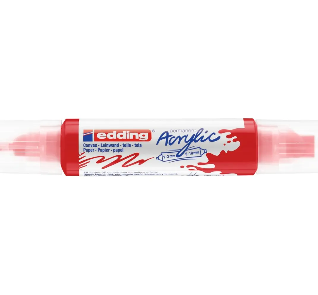 edding Stifte|Künstlerfarbe>5400 Acrylic "Acryl 3D - Double Liner"