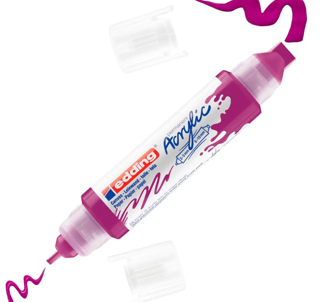 edding Stifte|Künstlerfarbe>5400 Acrylic "Acryl 3D - Double Liner"