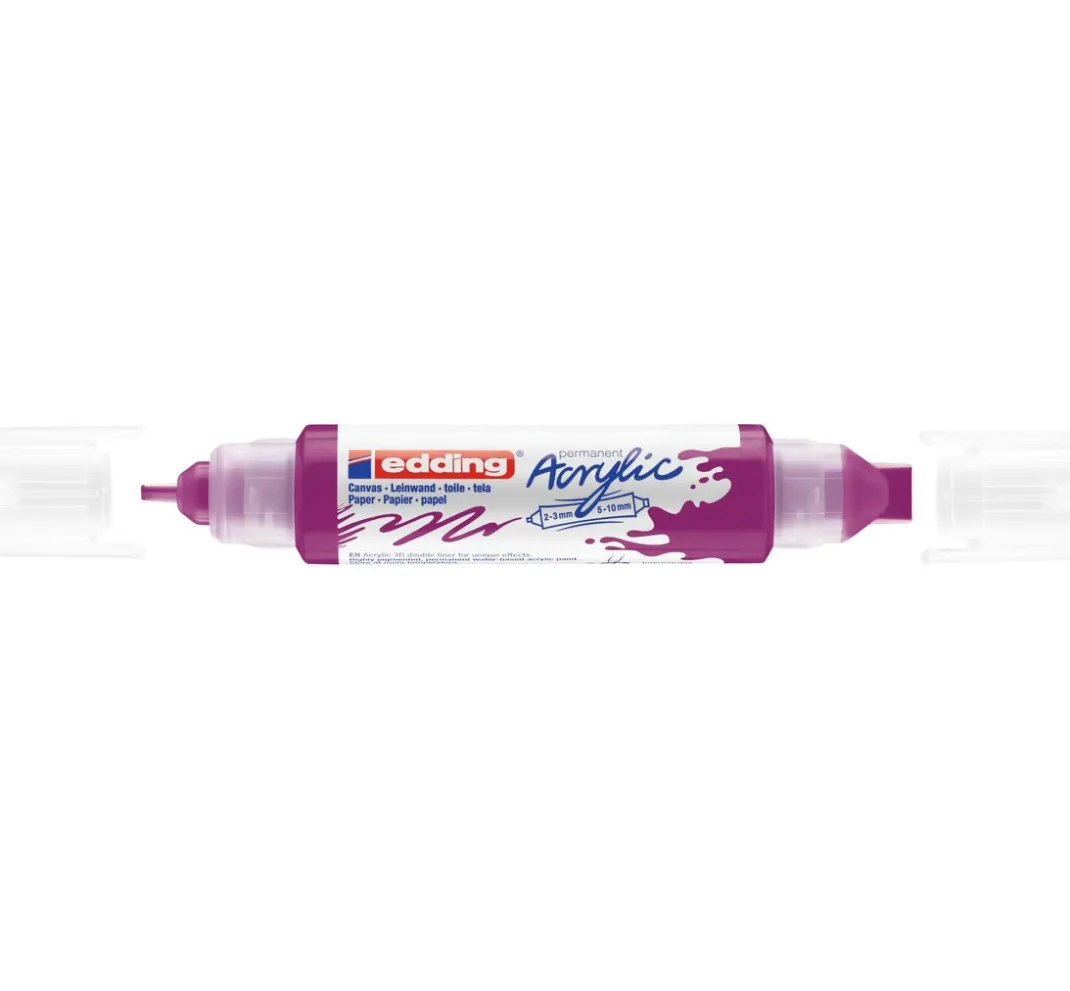 edding Stifte|Künstlerfarbe>5400 Acrylic "Acryl 3D - Double Liner"