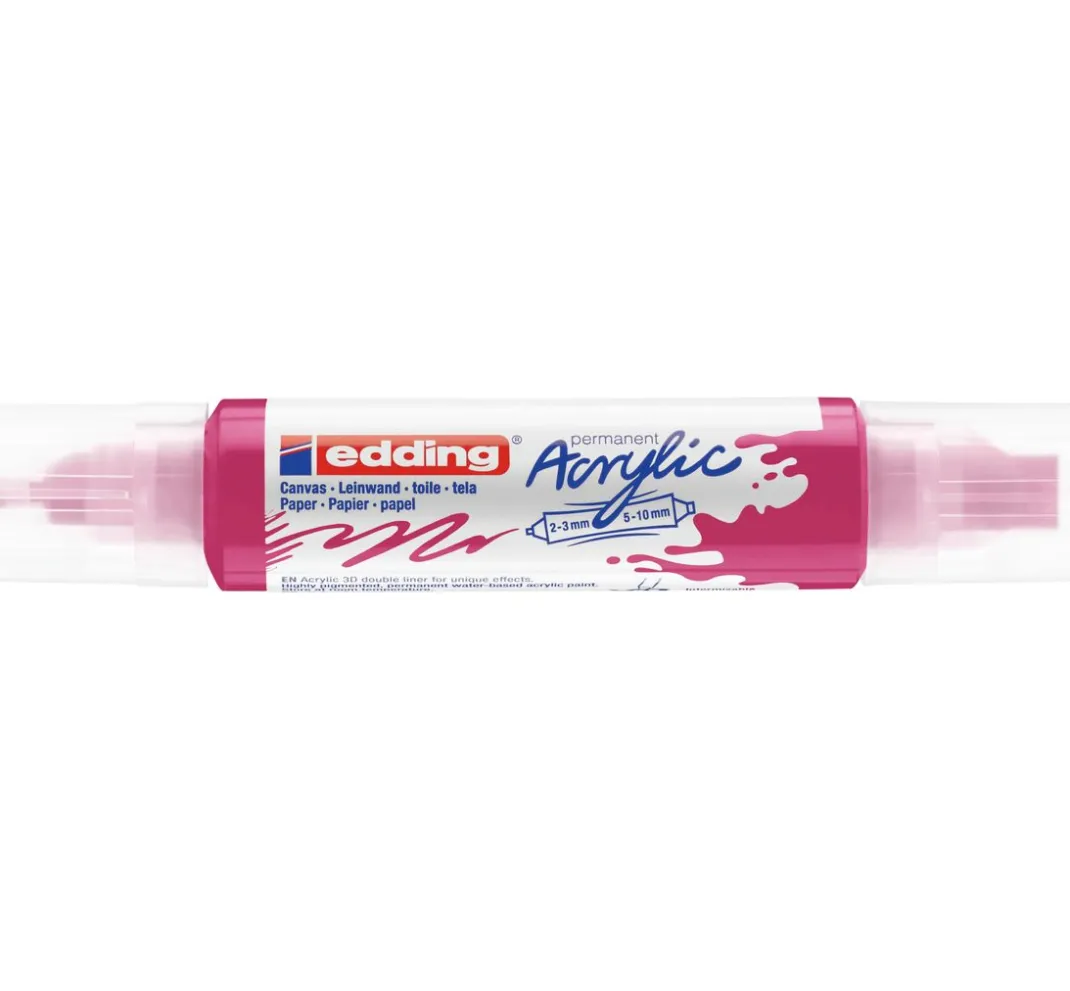edding Stifte|Künstlerfarbe>5400 Acrylic "Acryl 3D - Double Liner"