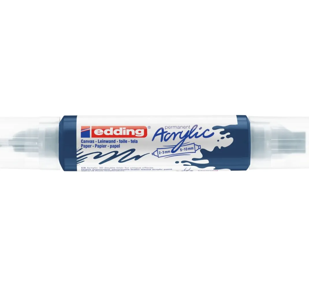 edding Stifte|Künstlerfarbe>5400 Acrylic "Acryl 3D - Double Liner"
