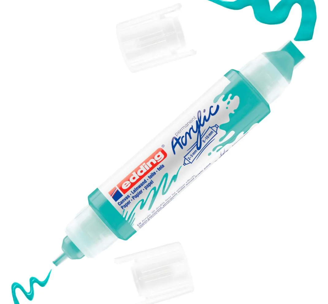 edding Stifte|Künstlerfarbe>5400 Acrylic "Acryl 3D - Double Liner"