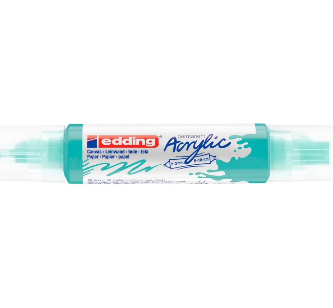 edding Stifte|Künstlerfarbe>5400 Acrylic "Acryl 3D - Double Liner"