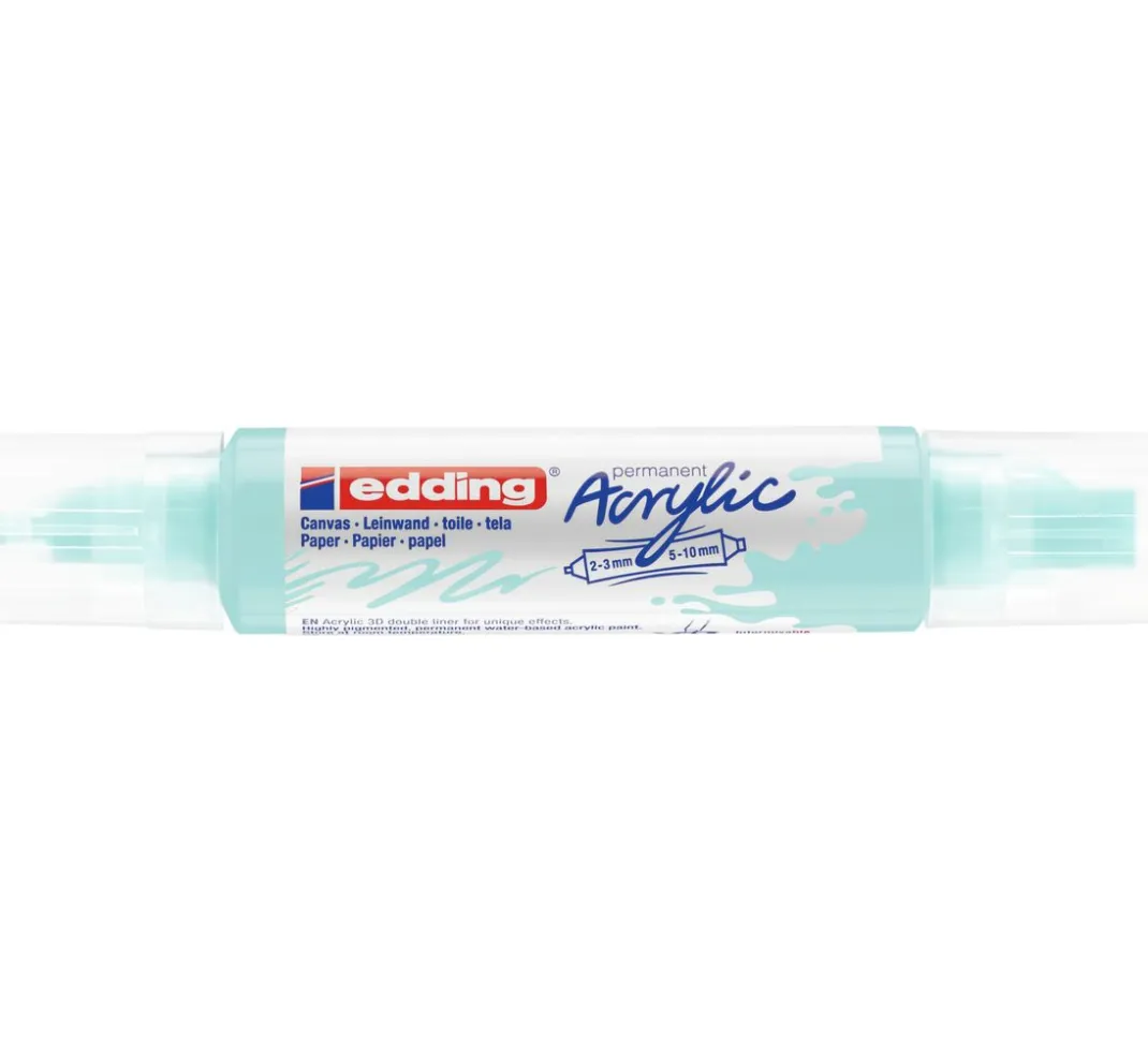 edding Stifte|Künstlerfarbe>5400 Acrylic "Acryl 3D - Double Liner"