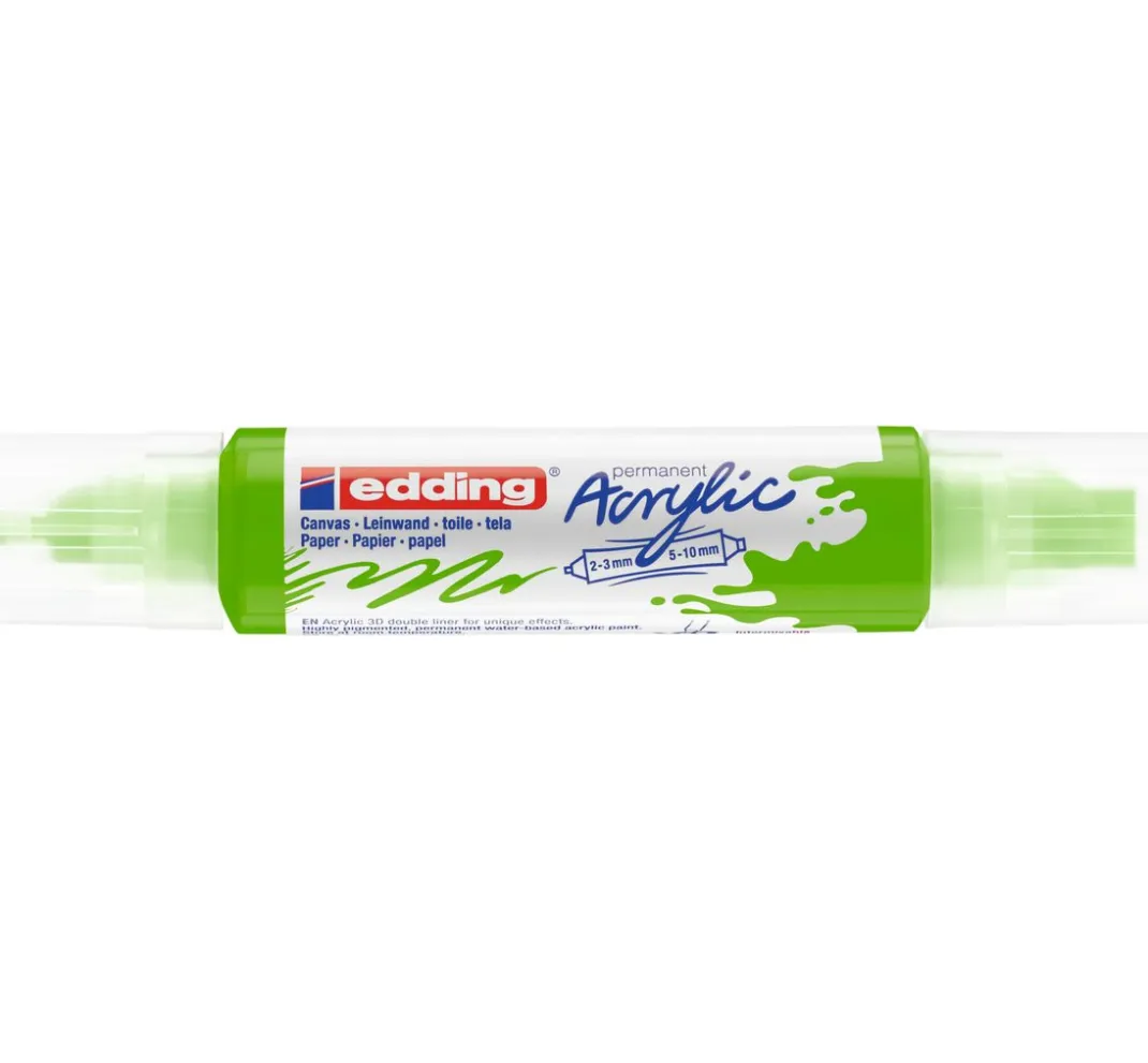 edding Stifte|Künstlerfarbe>5400 Acrylic "Acryl 3D - Double Liner"