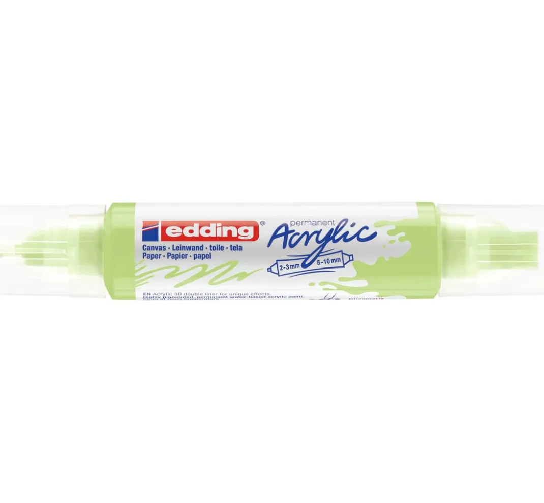 edding Stifte|Künstlerfarbe>5400 Acrylic "Acryl 3D - Double Liner"