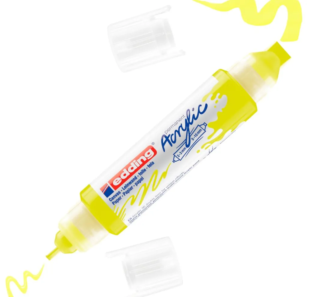 edding Stifte|Künstlerfarbe>5400 Acrylic "Acryl 3D - Double Liner"