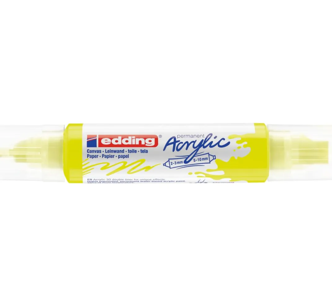 edding Stifte|Künstlerfarbe>5400 Acrylic "Acryl 3D - Double Liner"