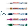 edding Künstlerfarbe|Stifte>5100 Acrylic "Acrylmarker - Festlich", Mittel, 5er-Set