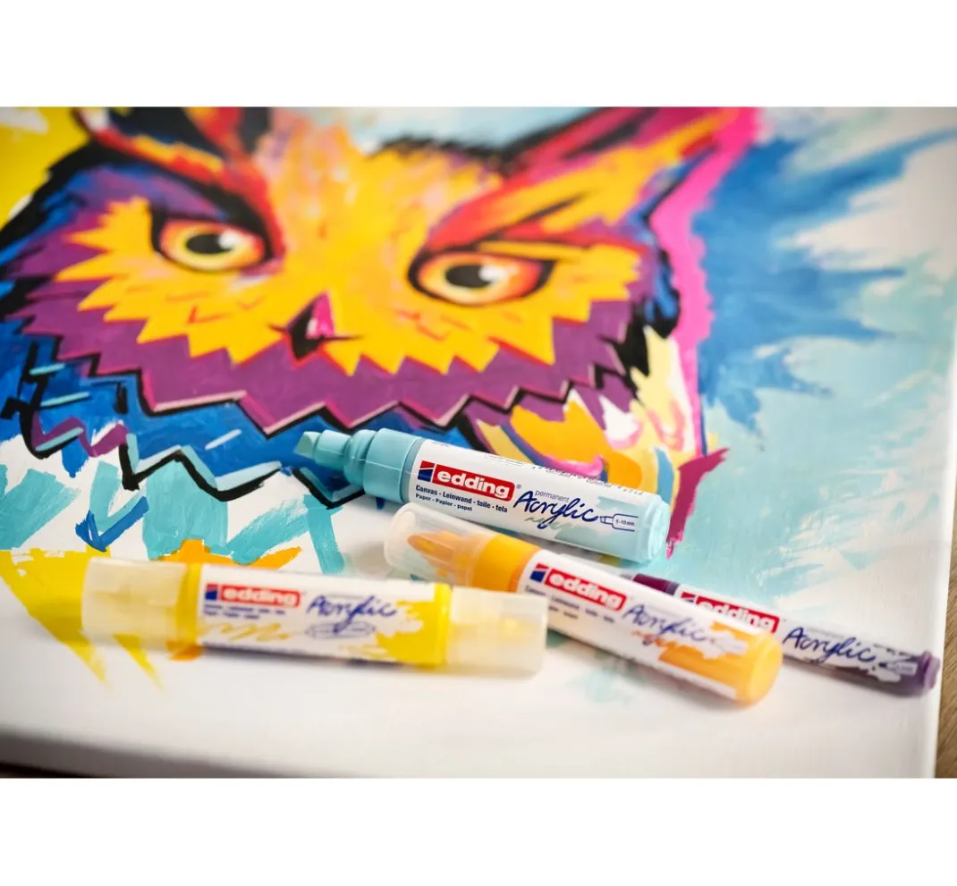 edding Stifte|Künstlerfarbe>5300 Acrylic "Acrylmarker - Fein"