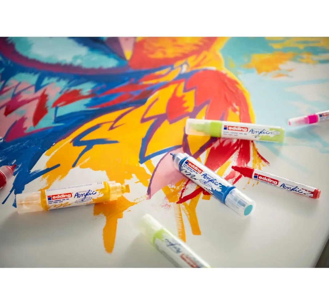 edding Stifte|Künstlerfarbe>5300 Acrylic "Acrylmarker - Fein"