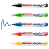 edding Stifte|Künstlerfarbe>5100 Acrylic "Acrylmarker - Basic", Mittel, 5er-Set