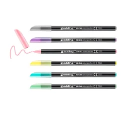 edding Stifte|Scrapbooking>1200 Colour Pen Fine Pastell, 6er-Set