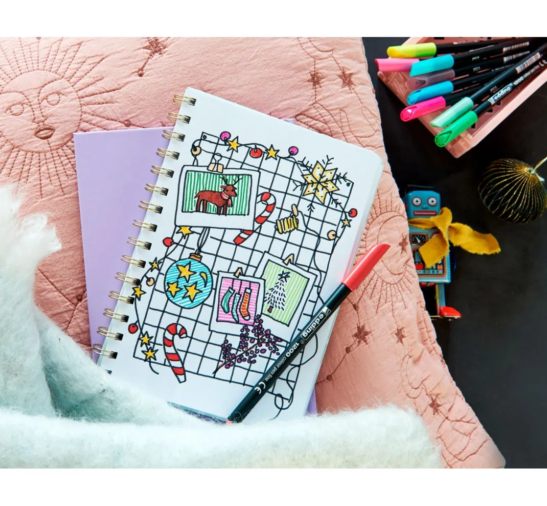 edding Stifte|Scrapbooking>1200 Colour Pen Fine Pastell, 6er-Set