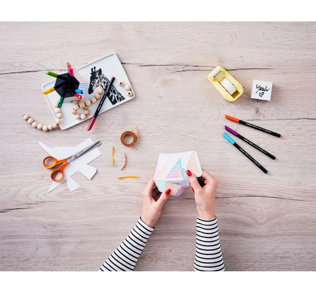 edding Stifte|Scrapbooking>1200 Colour Pen Fine Pastell, 6er-Set