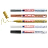 edding Lackfarbe|Stifte>780 Glanzlack-Marker Metallic, Basic, 5er-Set