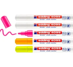 edding Tafelfarbe|Kreidefarbe>4095 "Kreidemarker", 5er-Set