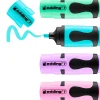 edding Stifte|Farbsets>7 "Mini-Textmarker" Pastell Set