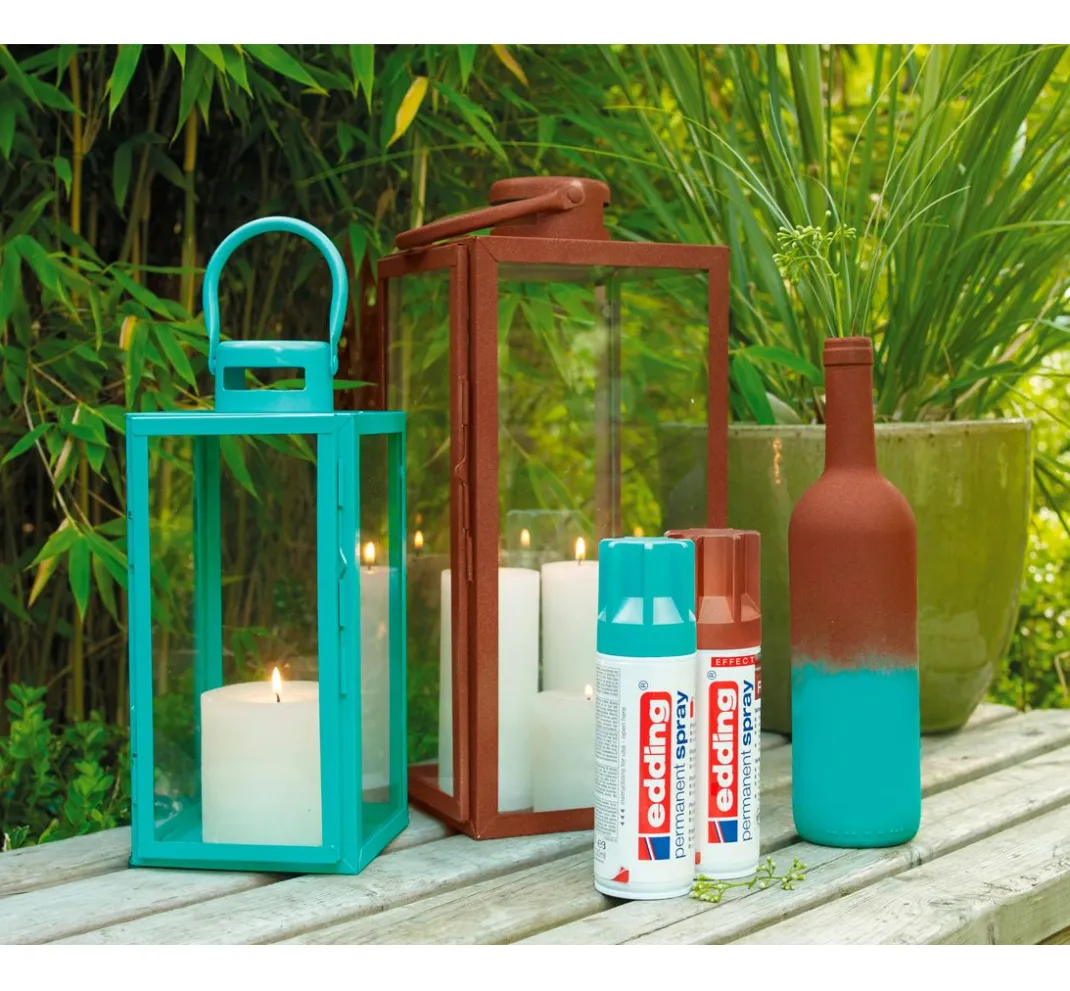 edding Outdoorfarbe|Sprühfarbe>5200 "Permanentspray", Seidenmatt