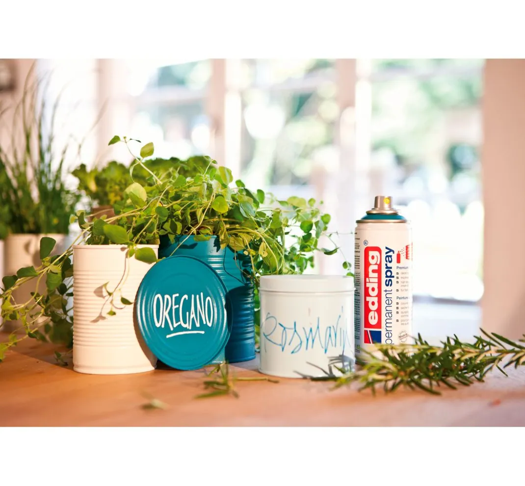 edding Outdoorfarbe|Sprühfarbe>5200 "Permanentspray", Seidenmatt
