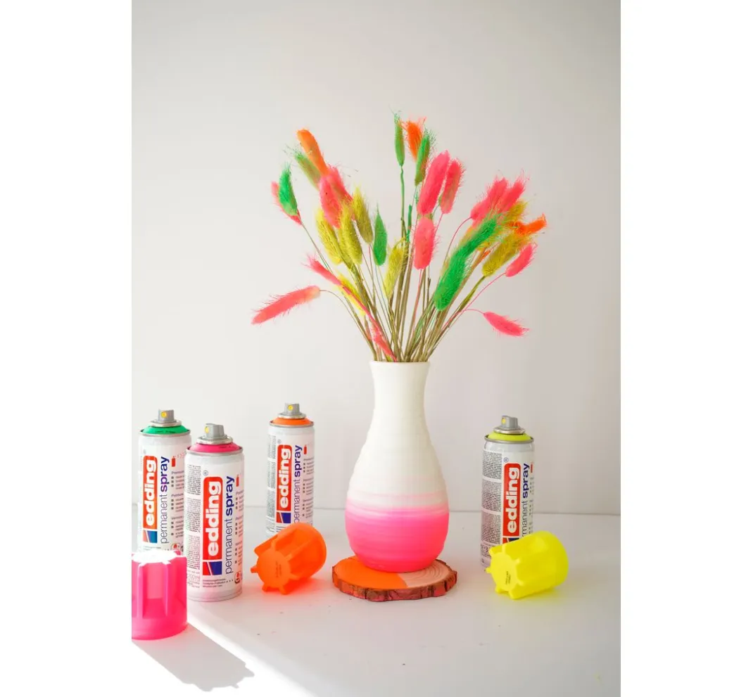 edding Outdoorfarbe|Sprühfarbe>5200 "Permanentspray", Seidenmatt