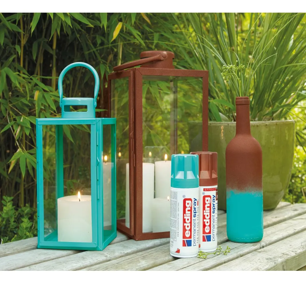 edding Outdoorfarbe|Sprühfarbe>5200 "Permanentspray", Seidenmatt