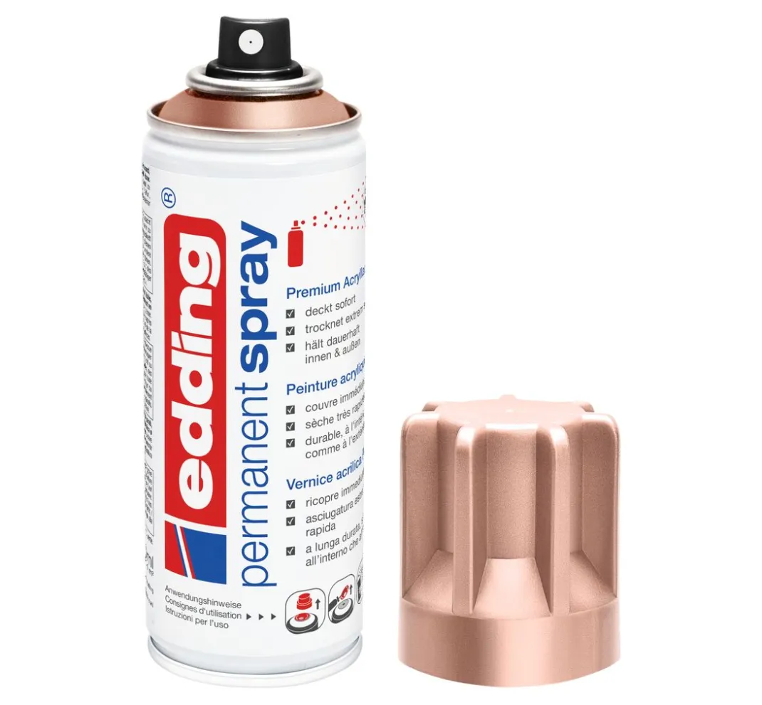 edding Outdoorfarbe|Sprühfarbe>5200 "Permanentspray", Seidenmatt