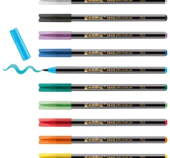 edding Stifte>1340 Pinselstift "Glitzer", 10er-Set