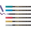 edding Stifte|Kartengestaltung>1340 Pinselstift "Metallic", 6er-Set