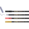 edding Stifte|Kartengestaltung>1340 Pinselstift "Metallic - Mix"