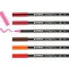 edding Stifte|Glas- & Porzellanmalerei>4200 Porcelain brushpen "Warm"