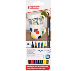 Kinder edding Stifte & Marker|Stifte>4200 Porcelain brushpen "Family"