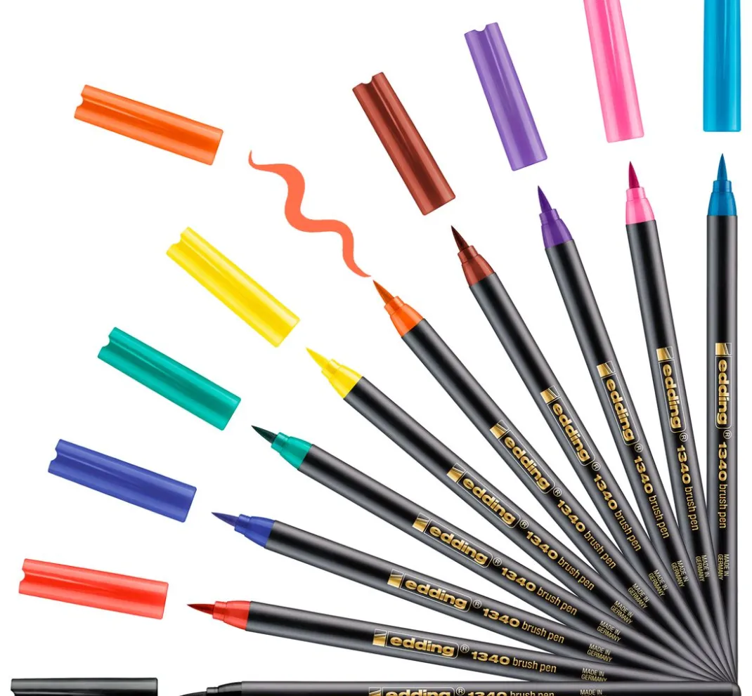 edding Stifte|Kartengestaltung>1340 "Tangle Brushpen-Set"
