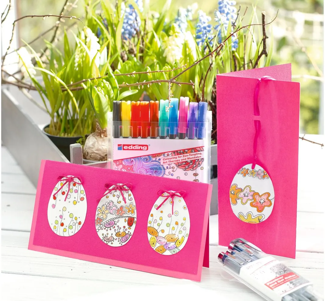 edding Stifte|Kartengestaltung>1340 "Tangle Brushpen-Set"