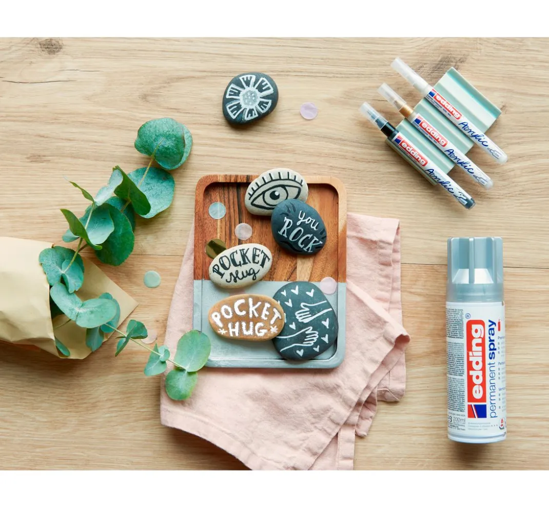edding Künstlerfarbe|Stifte>Acrylic "Acrylmarker - Nordic", 8er-Set