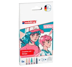 edding Mangas Zeichnen|Bullet Journal>Creative Set "Manga"