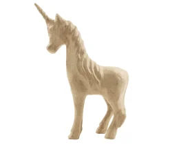 Kinder décopatch Marionetten & Figuren|Holz>Einhorn, Pappmaché
