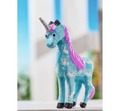 Kinder décopatch Marionetten & Figuren|Holz>Einhorn, Pappmaché