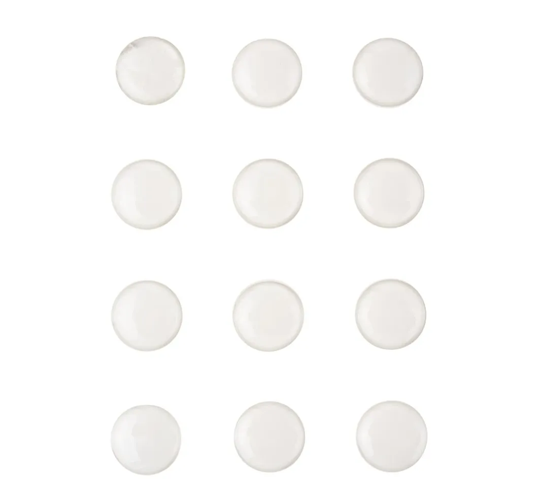 UIT Cabochons|Scrapbooking>Epoxy Sticker "Klar", 12 Stück