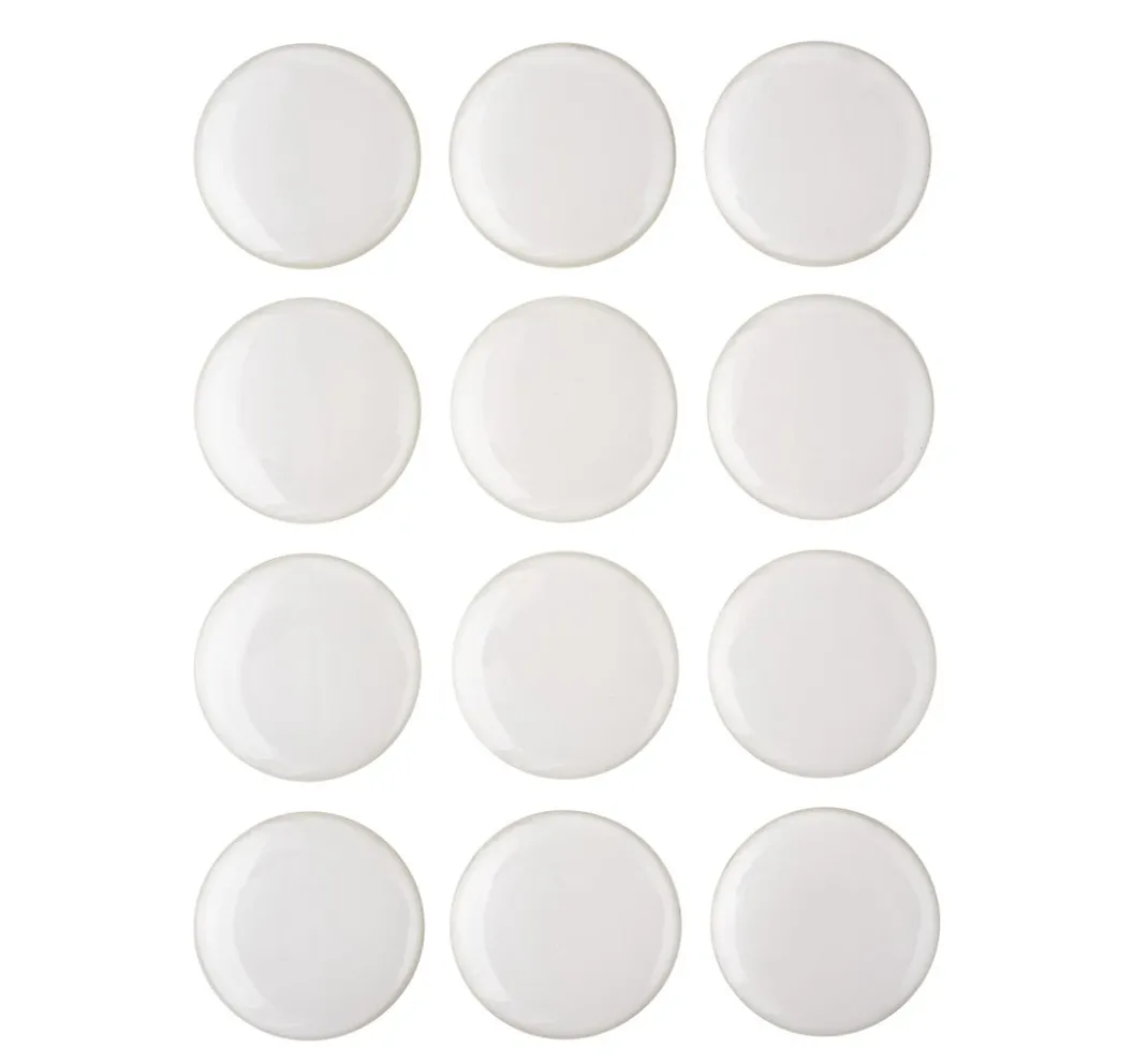 UIT Cabochons|Scrapbooking>Epoxy Sticker "Klar", 12 Stück