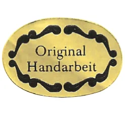 Meyco Sticker & Klebebänder|Kartengestaltung>Etikett "Original Handarbeit"