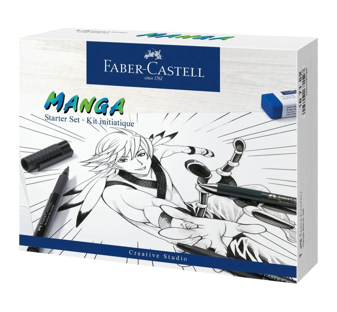 Faber-Castell Mangas Zeichnen|Farbsets>Manga Starter-Set