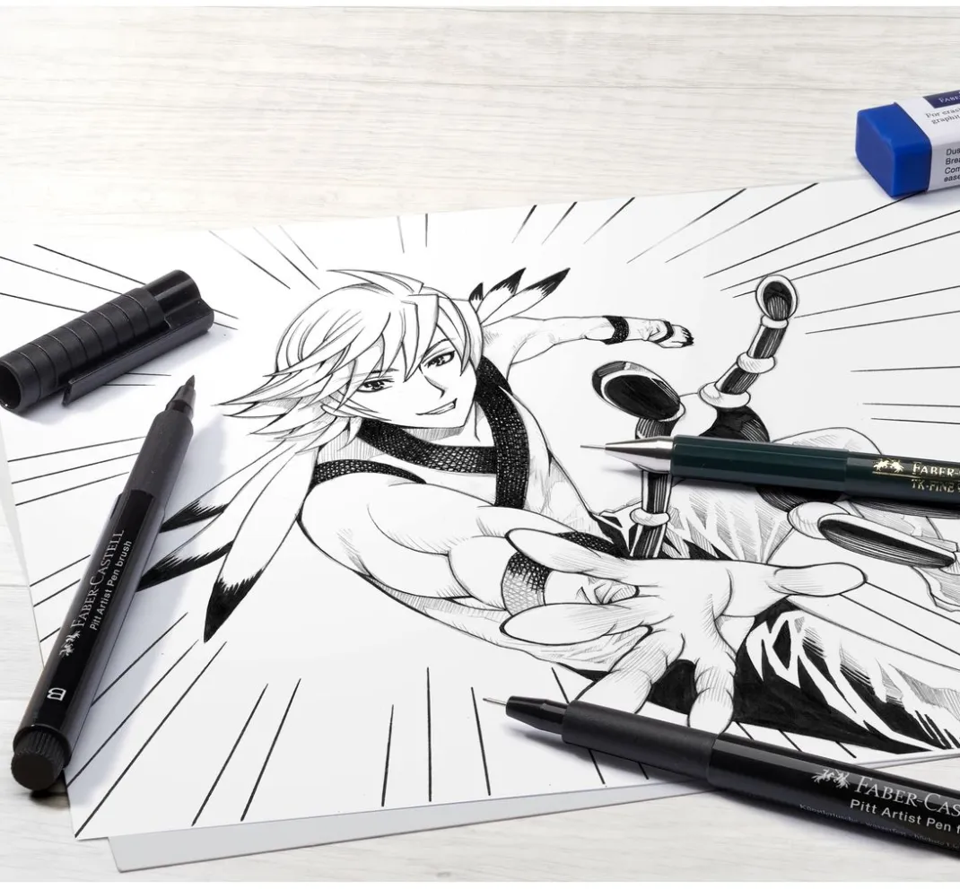 Faber-Castell Mangas Zeichnen|Farbsets>Manga Starter-Set