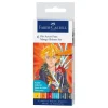 Faber-Castell Mangas Zeichnen|Farbsets>Pitt Artist Pen Manga Shônen Set, 6 Stifte