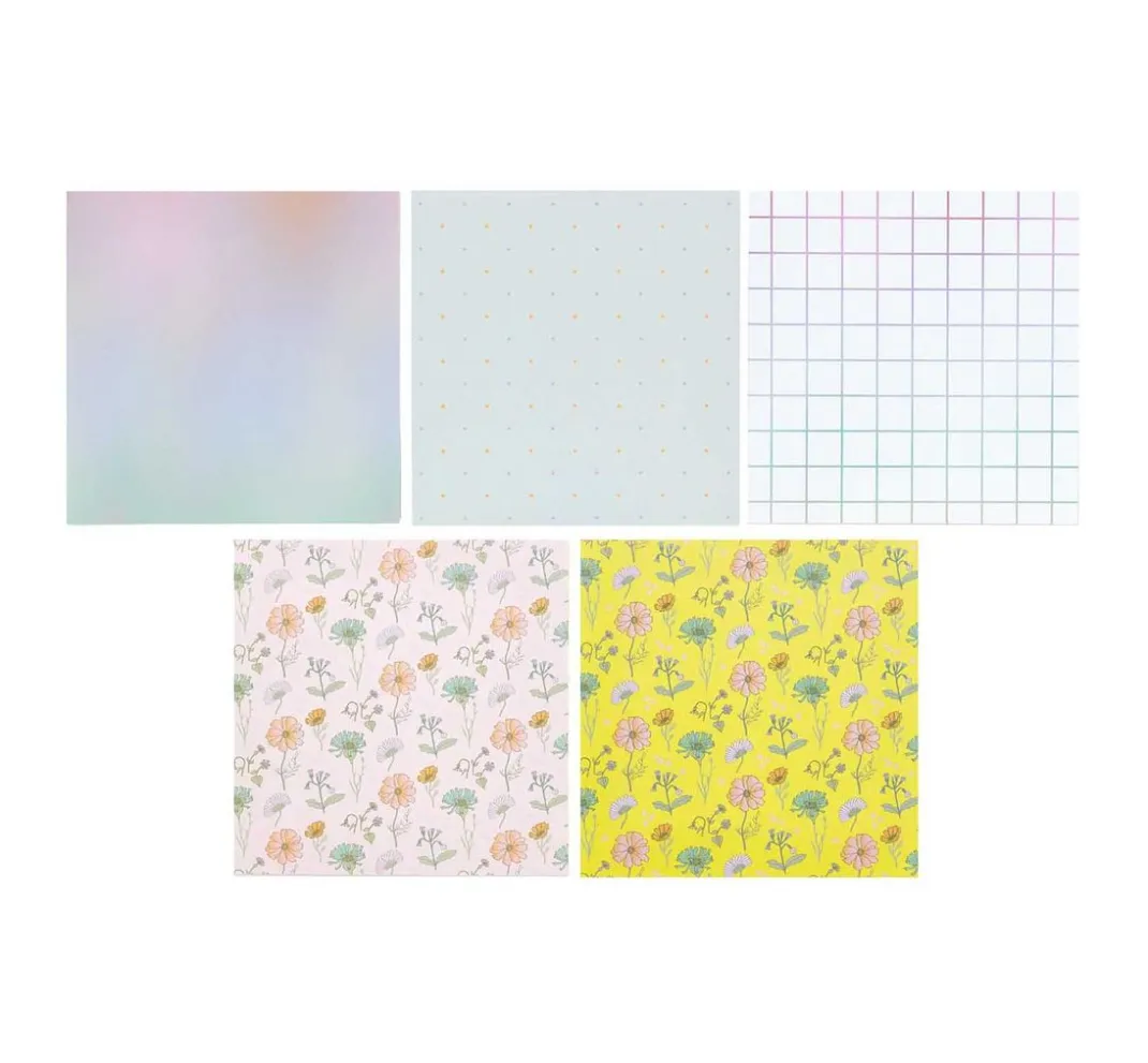 Rico Design Origami & Papier Falten|Falt- & Origamipapier>Faltblätter "Blumen", sortiert