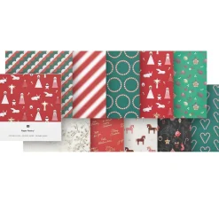 Rico Design Falt- & Origamipapier|Origami & Papier Falten>Faltblätter "Christmas Rocks!", sortiert