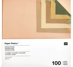 Kinder Rico Design Papier|Falt- & Origamipapier>Faltblätter "Duo Color"