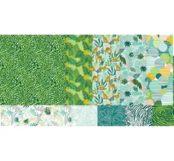 Clairefontaine Origami & Papier Falten|Falt- & Origamipapier>Faltblätter "Jungle Green"