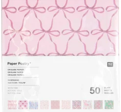 Rico Design Origami & Papier Falten|Falt- & Origamipapier>Faltblätter "La Vie En Rose"