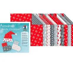 URSUS Origami & Papier Falten|Falt- & Origamipapier>Faltblätter "Nordic Christmas"